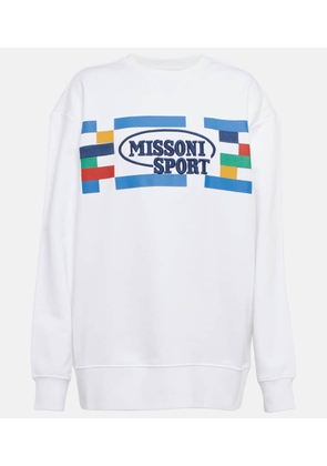 Missoni Logo cotton jersey sweatshirt