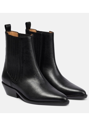 Isabel Marant Delena leather ankle boots