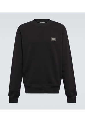 Dolce&Gabbana Logo cotton jersey sweatshirt