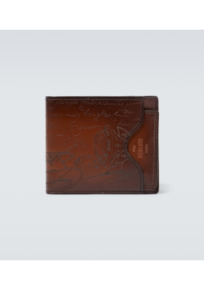 Berluti Makore 2-in-1 Scritto leather Wallet