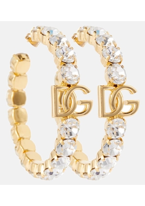 Dolce&Gabbana Embellished hoop earrings