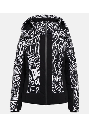 Dolce&Gabbana Logo-print ski jacket