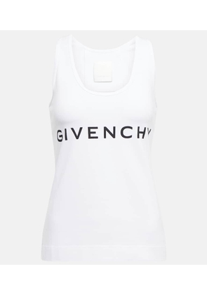 Givenchy Logo cotton-blend T-shirt