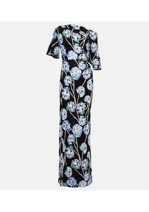 Diane von Furstenberg Wittrock floral jersey maxi dress