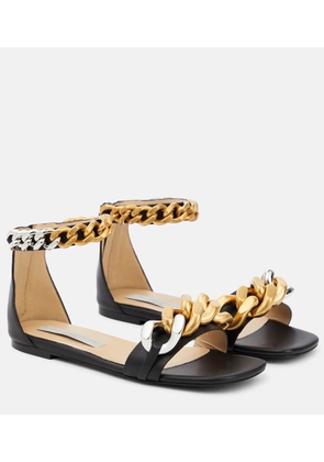 Stella McCartney Falabella embellished flat sandals
