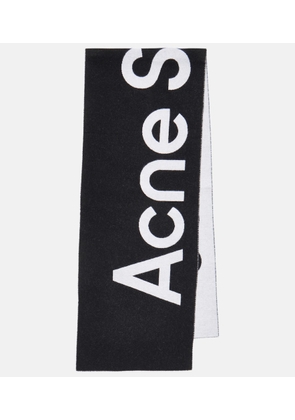 Acne Studios Toronty wool-blend jacquard scarf