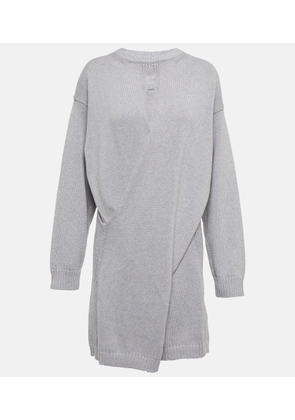 JW Anderson Twisted cotton sweater dress