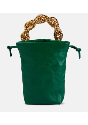 Jil Sander Small leather tote bag