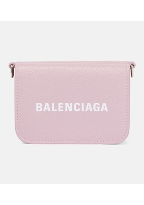 Balenciaga Cash Mini wallet on chain