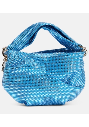 Jimmy Choo Bonny crystal-embellished tote bag