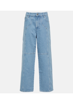 Marant Etoile Valeria mid-rise straight jeans