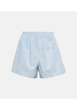 Chloé High-rise cotton shorts