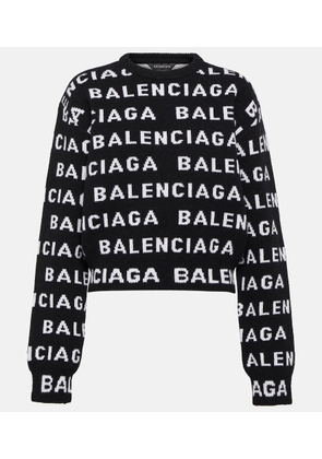 Balenciaga Logo wool sweater