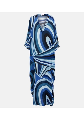 Pucci Printed wrap dress