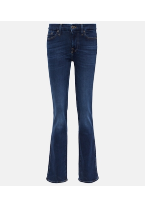7 For All Mankind Kimmie mid-rise straight jeans