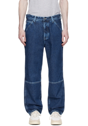 Tommy Jeans Blue Button-Fly Jeans