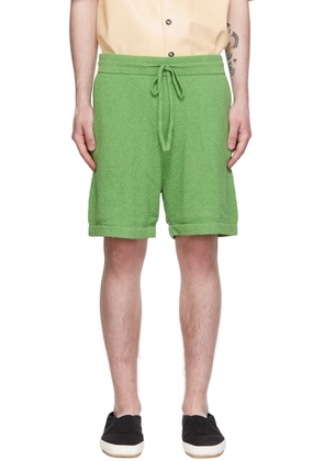 Nanushka Green Brent Shorts