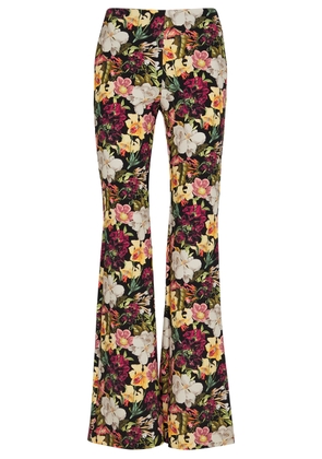 Alice + Olivia Brynlee Floral-print Trousers - Multicoloured - 12