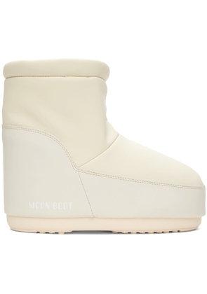 Moon Boot Off-White Icon Low Nolace Boots
