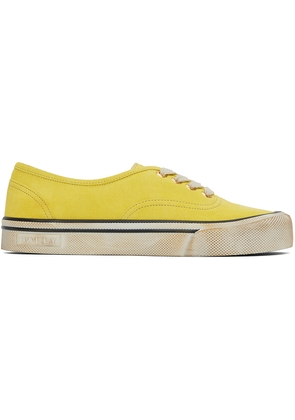 Bally Yellow Lyder Sneakers