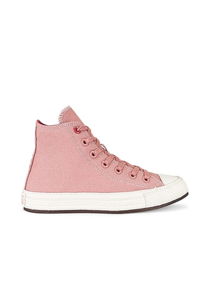 Converse Chuck Taylor All Star Workwear Textiles Sneaker in Blush. Size 8.