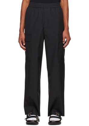 Givenchy Gray Oversized Trousers
