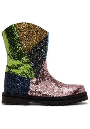 M'A Kids Kids Multicolor Glitter Boots