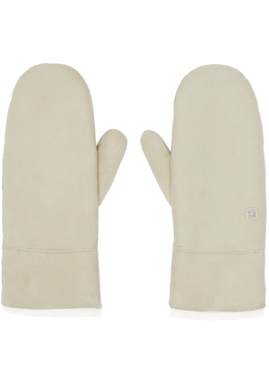 TOTEME White Hardware Gloves