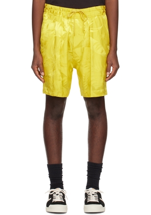 TOM FORD Yellow Floral Shorts