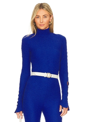 L'Academie Raul Top in Royal. Size XS.
