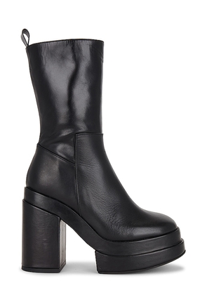 Paloma Barcelo Eros Platform Boot in Black. Size 40.