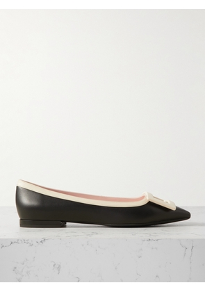 Roger Vivier - Gommettine Buckled Patent-leather Ballet Flats - Black - IT34,IT34.5,IT35,IT35.5,IT36,IT36.5,IT37,IT37.5,IT38,IT38.5,IT39,IT39.5,IT40,IT40.5,IT41,IT41.5,IT42