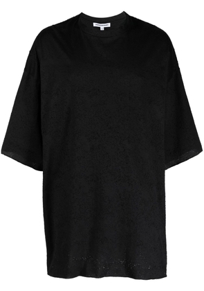 JORDANLUCA distressed cotton T-shirt - Black