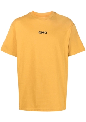 Omc slogan-print T-shirt - Yellow