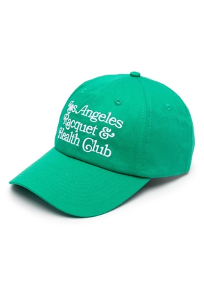 Sporty & Rich embroidered-design cotton cap - Green