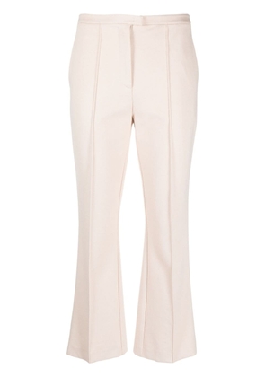 Blanca Vita cropped tailored trousers - Neutrals