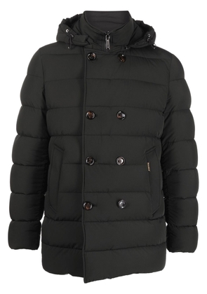 Moorer Florio double-breasted padded coat - Green