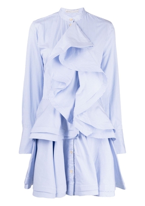 Palmer//Harding Endure ruffled cotton minidress - Blue