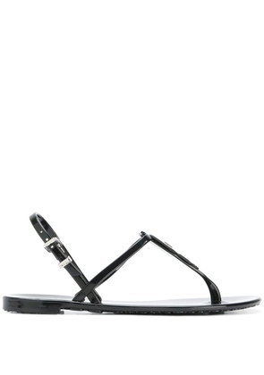 Karl Lagerfeld rubber jelly Lagerfeld sandal - Black