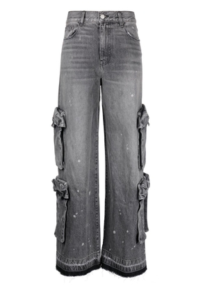 AMIRI Baggy Cargo wide-leg jeans - Grey