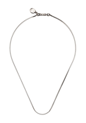WERKSTATT:MÜNCHEN M3711 box chain silver necklace