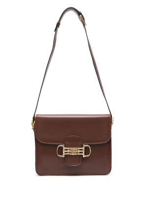 Céline Pre-Owned 1970's Nut Box shoulder bag - Brown