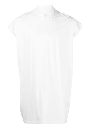 Rick Owens DRKSHDW seam-detailing sleeveless shirt - White