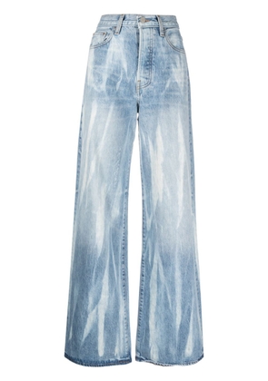 AMIRI wide-leg washed jeans - Blue