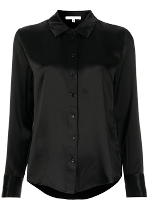 Reformation Sky silk shirt - Black