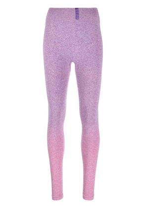 Karl Lagerfeld seamless ombré high-waisted leggings - Purple