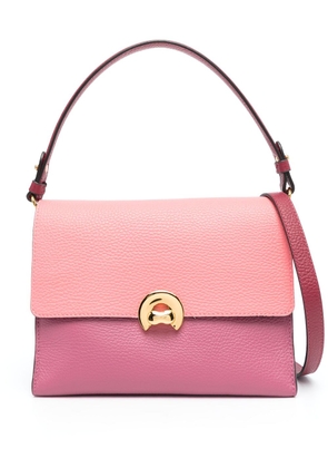 Coccinelle Binxie leather tote bag - Pink