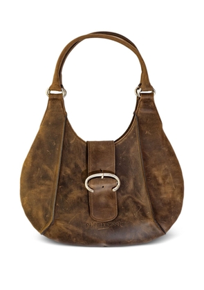 Paloma Wool Morgan leather tote bag - Brown