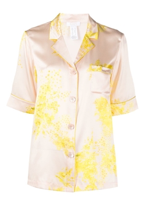 ERES Doree floral print pajama top - Pink
