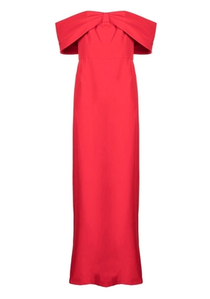 Sachin & Babi Julia long-length gown - Red